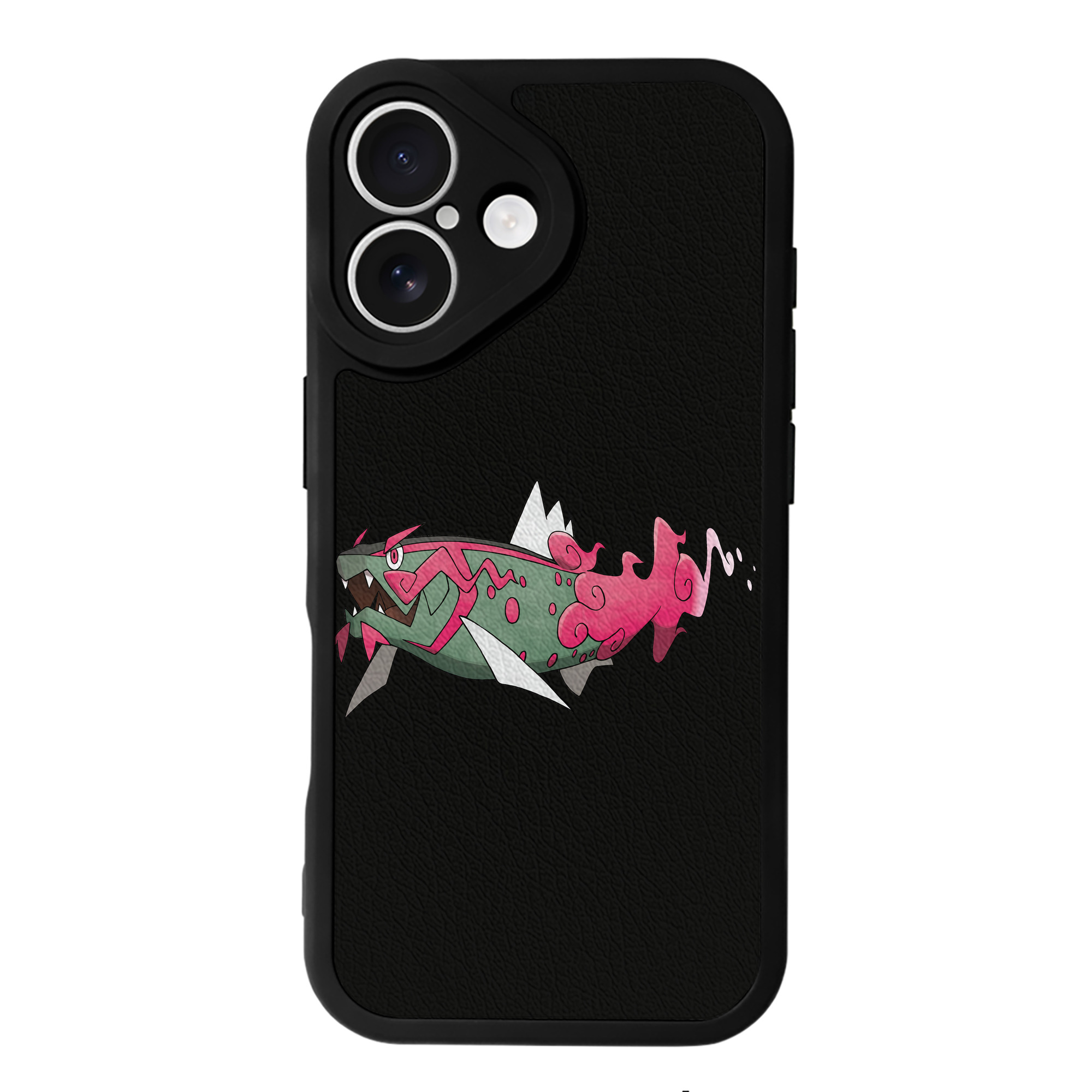 （画像用） ポケットモンスター Pokémon 【iPhone 16シリーズ対応】シリコンスマホケース（レザー調） 材質：シリコン